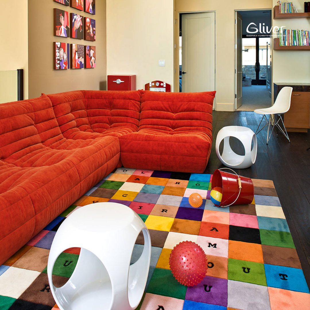 Модули можно скрепить между собой, чтобы они не разъезжались.