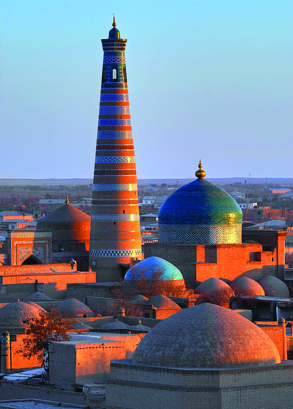 Иллюстрация №1. Современный вид города Хива