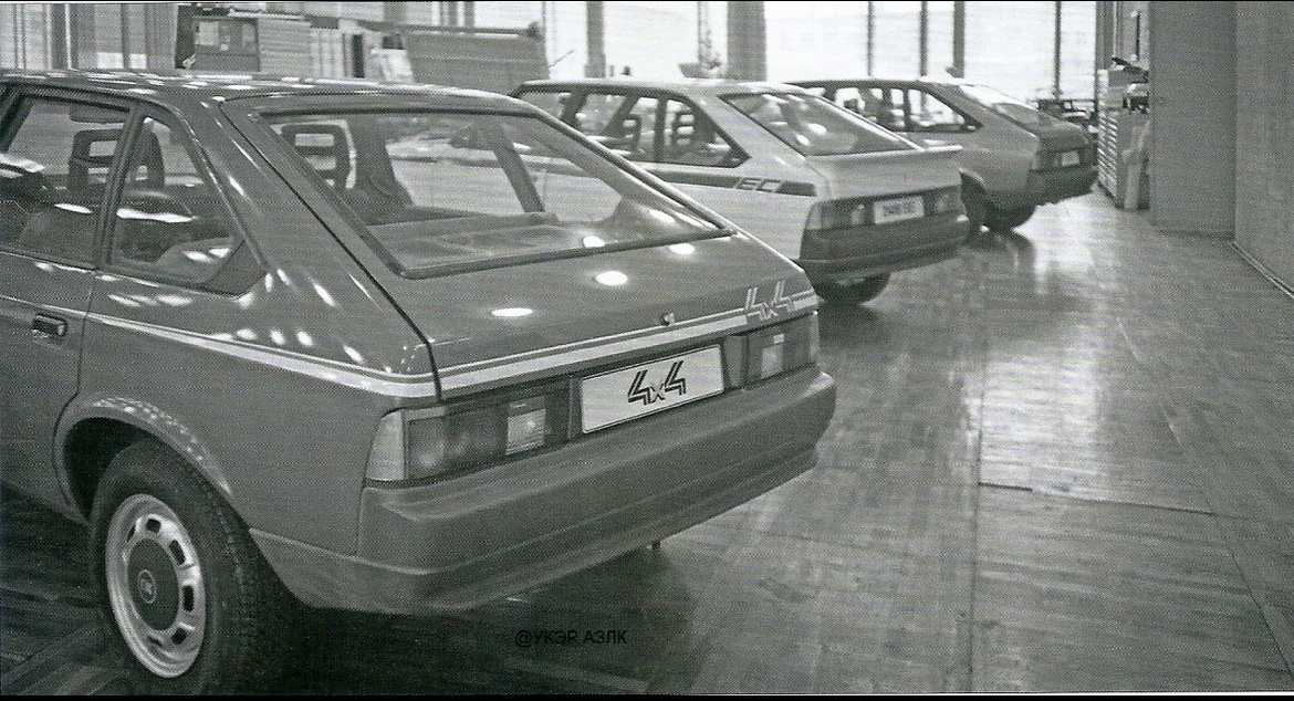 Москвич-21416 на выставки передовой продукции АЗЛК 
