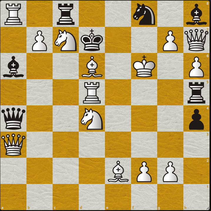 1. Мат в один ход, ход белых