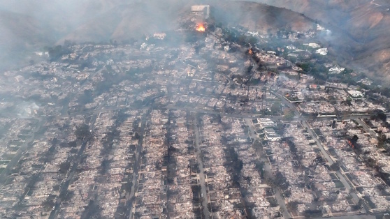    Шериф Лос-Анджелеса сравнил последствия пожаров с падением атомной бомбы Татьяна Сидорова
