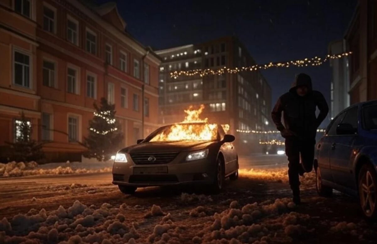    Житель Приамурья заказал поджог Lexus на Новый год ради мести застройщику