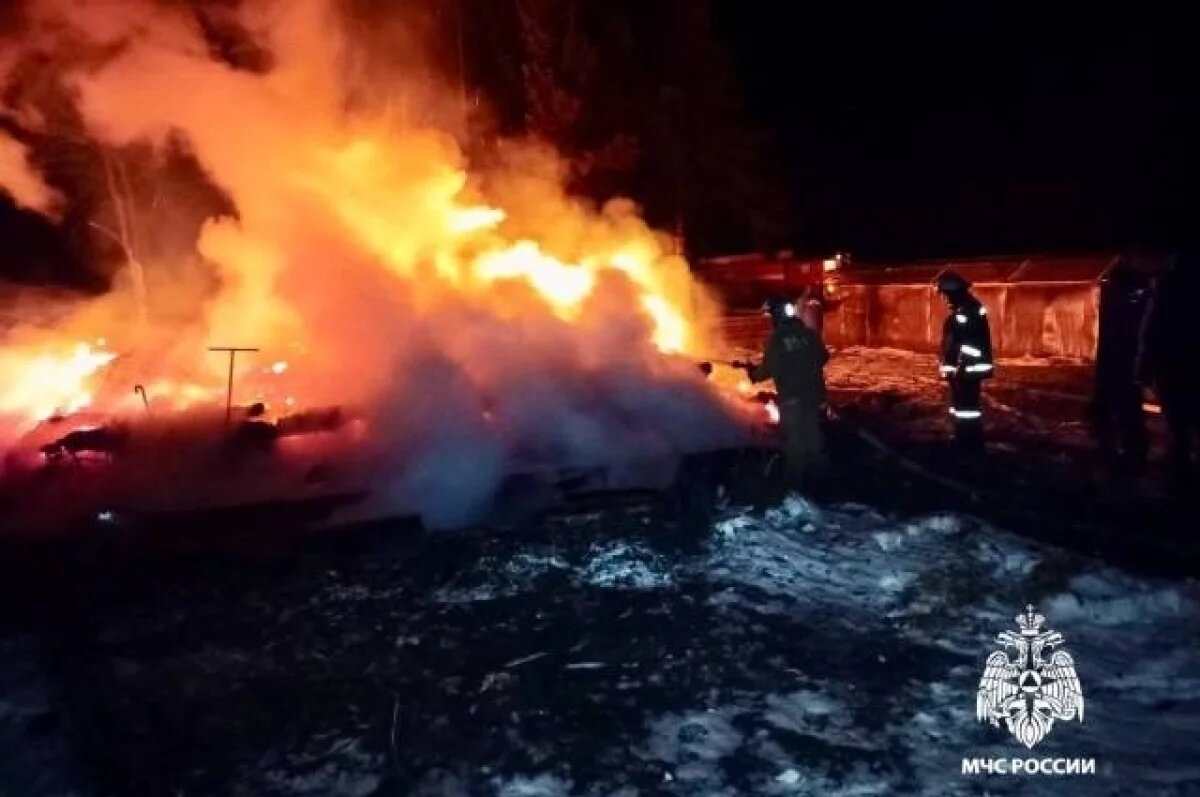    В Тверской области за сутки произошло 8 пожаров