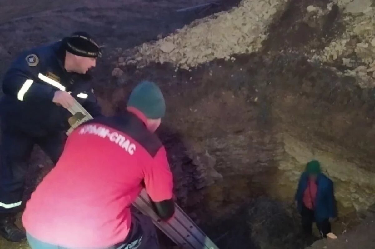    В Крыму спасли женщину, упавшую в глубокую яму