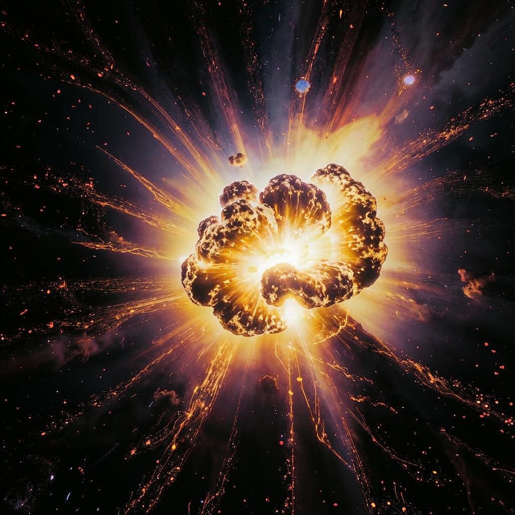 Красивая картинка от нейросетей.