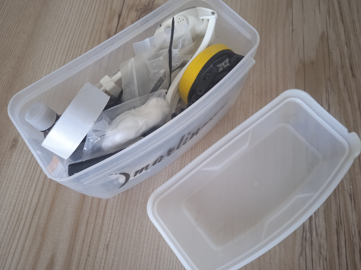 Мой стандартный бокс, который я беру с собой на каждую нырялку