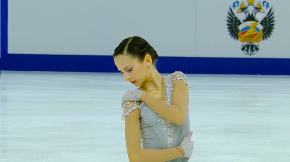    София Дзепка. Фото: стоп-кадр прямого эфира «Первого канала»