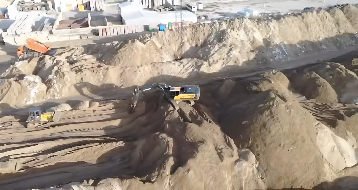 Полигон для складирования замазученного песка в х. Воскресенский под Анапой