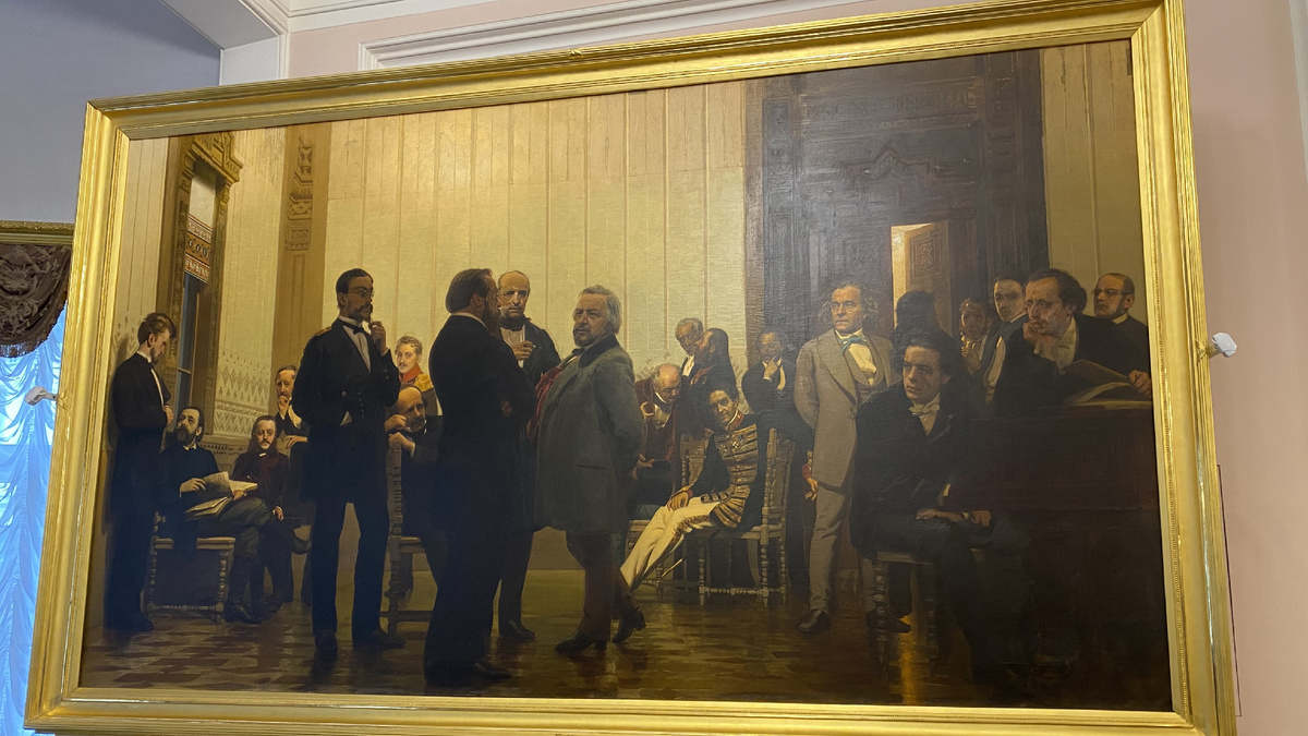 Илья Репин, "Славянские композиторы", 1871-1872