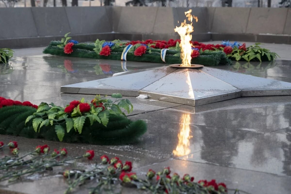    В Иркутске завершён ремонт мемориала «Вечный огонь»