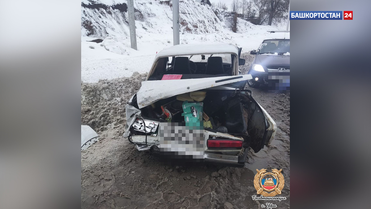    В ГИБДД Уфы рассказали подробности массовой аварии на проспекте Салавата Юлаева