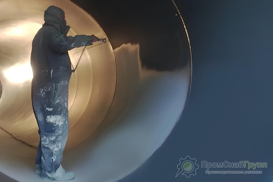 Покрытия АКРУС для внутренних поверхностей емкостей и резервуаров