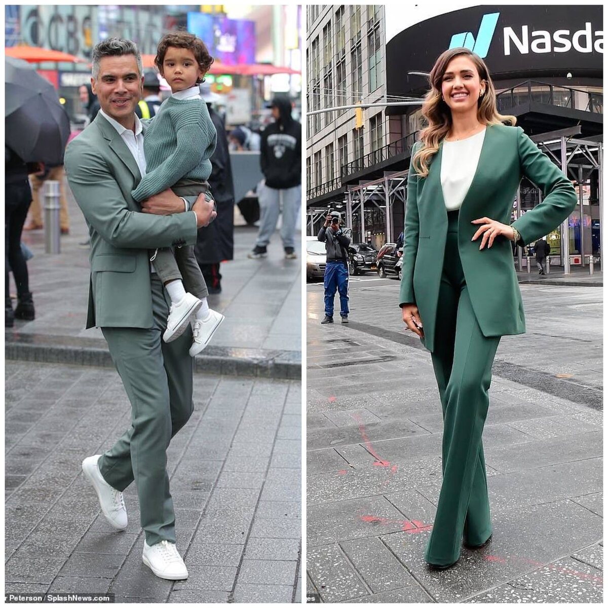 Кэш Уоррен и Джессика Альба