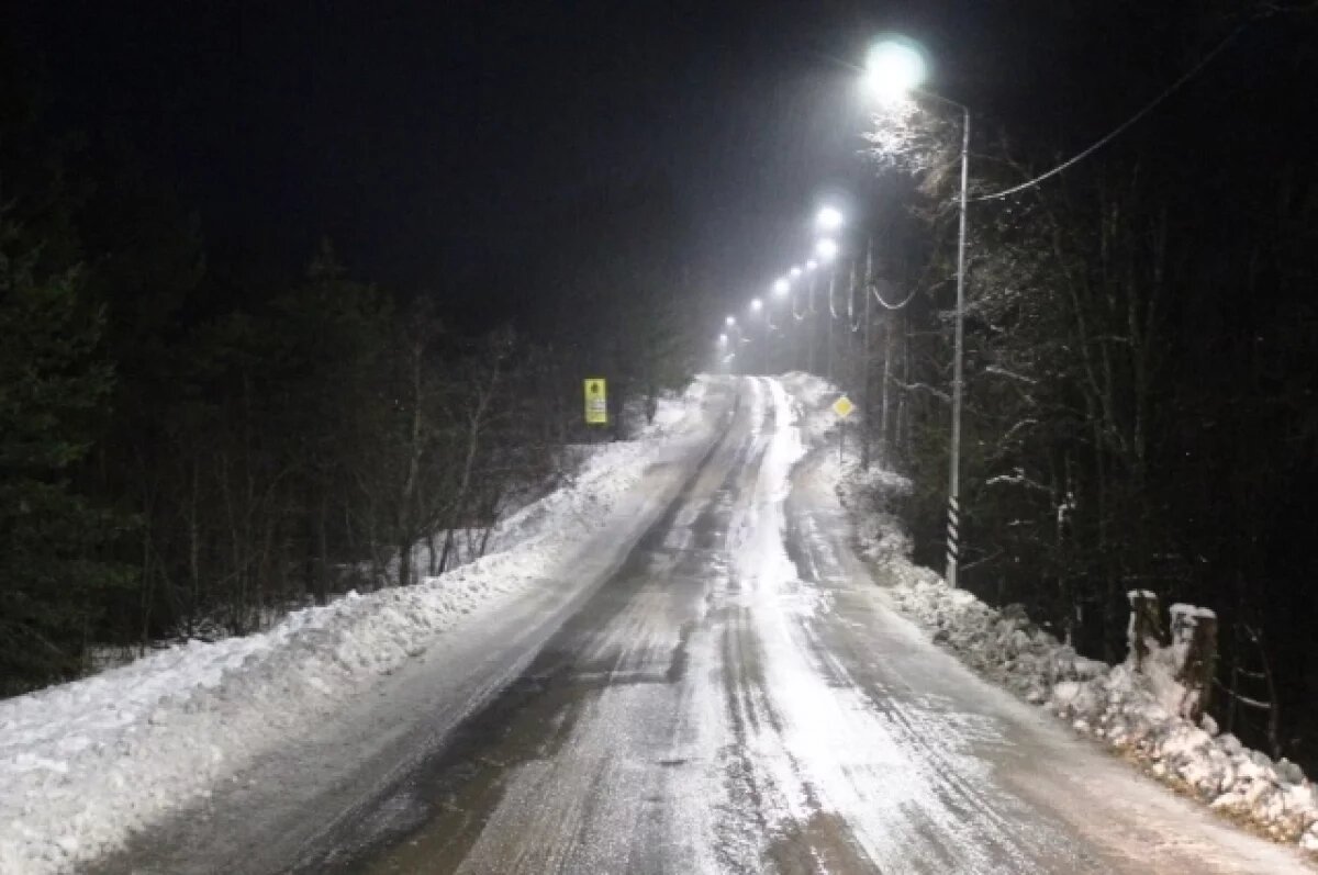    Дорогу в Лесном округе Тверской области осветят за миллион рублей