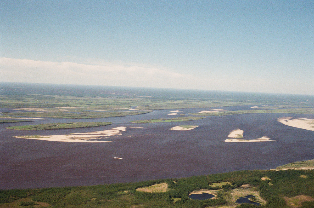 Река Лена, плёнка Kodak Gold 200
