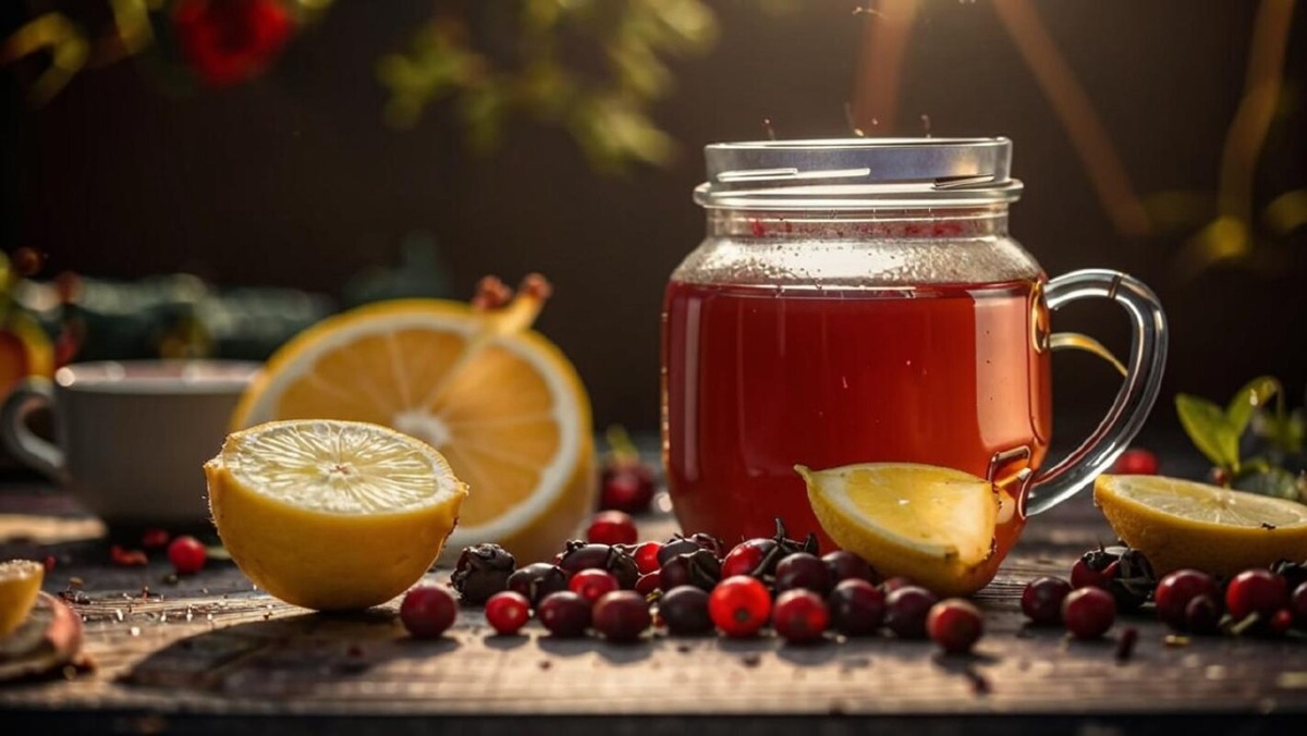 Для профилактики гриппа и ОРВИ стоит употреблять мед, клюкву, цитрусовые и чеснок.  Фото: Изображение сгенерировано нейросетью Kandinsky 3.1