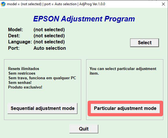 Adjustment Program Epson L3150 Сброс памперса