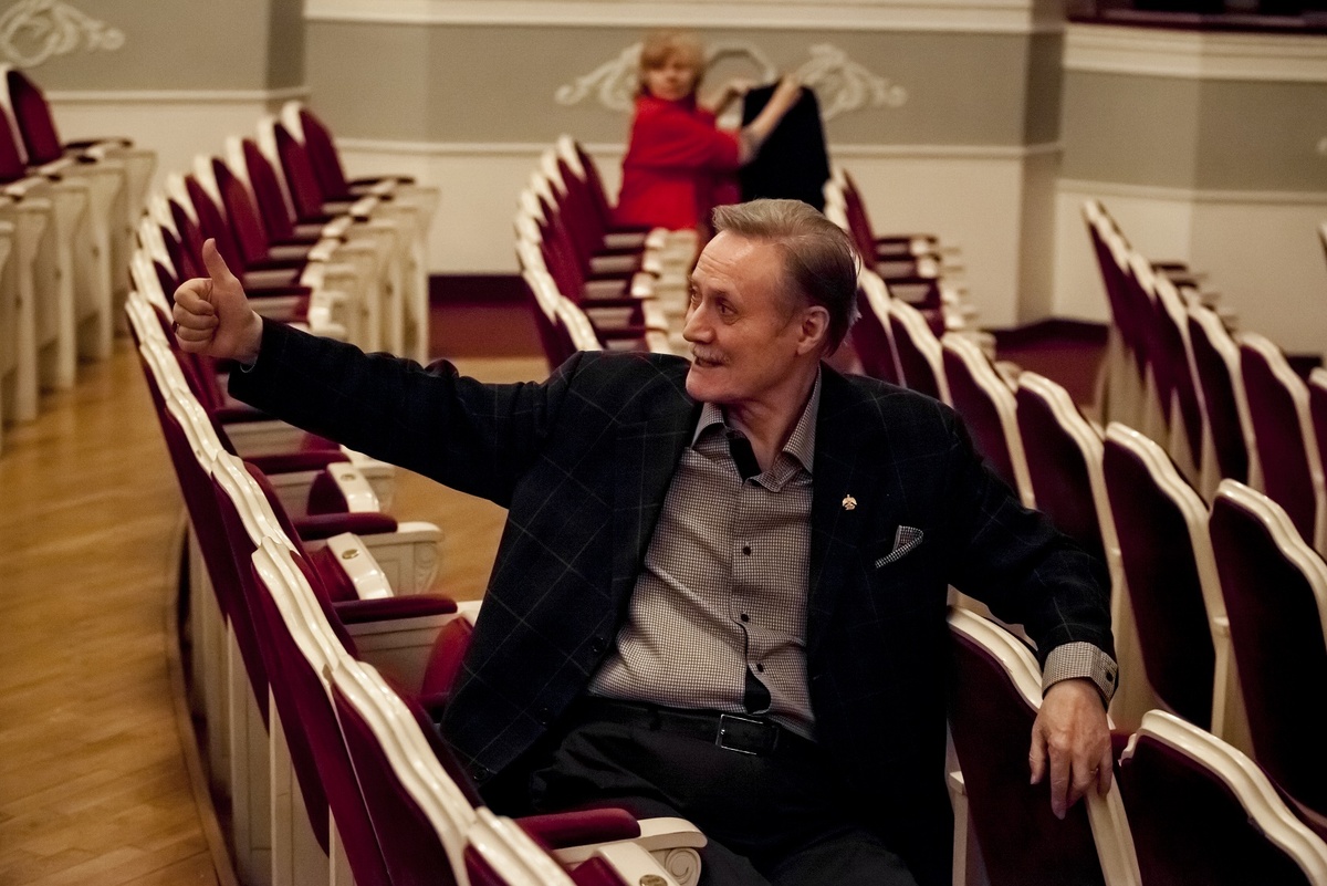 На сдаче спектакля