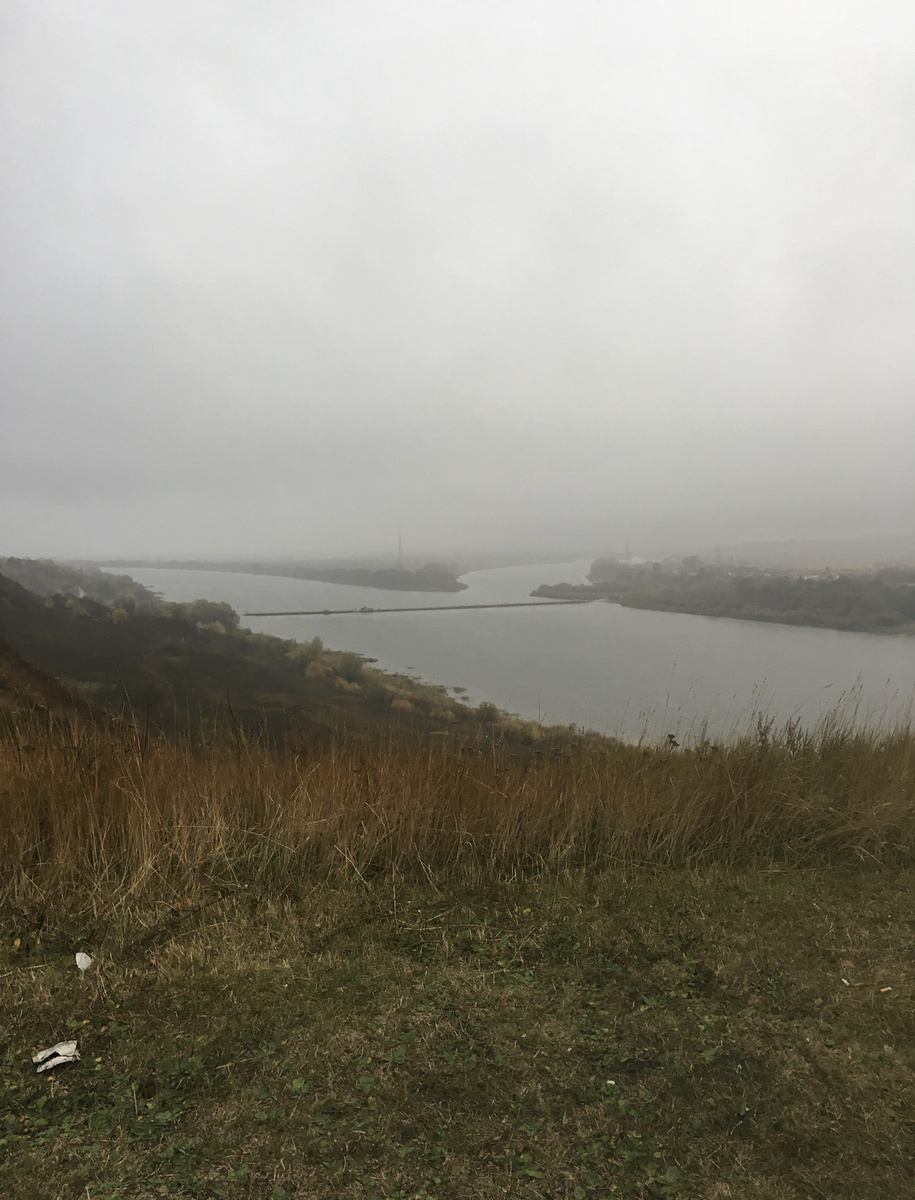 Река Проня впадает в реку Оку