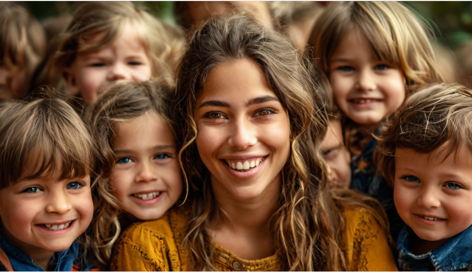 С довольными, сытыми, здоровыми и выспавшимися детьми возиться одно удовольствие, кто бы спорил!