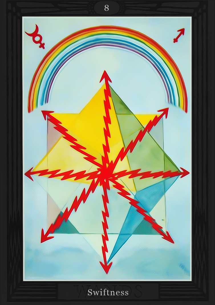 Восьмёрка Жезлов / «Быстрота»