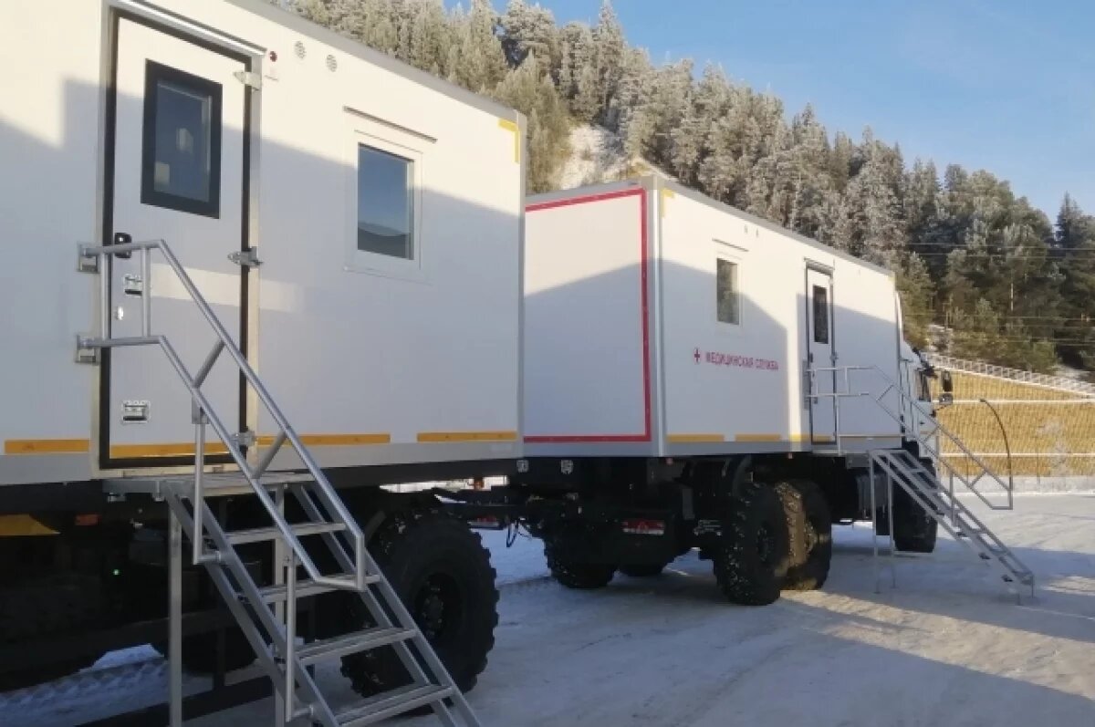    Передвижная поликлиника.