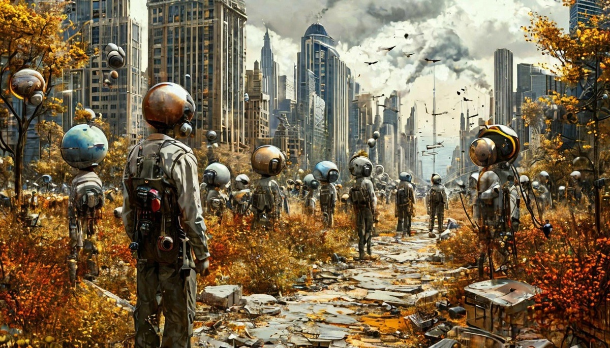 атомизация общества, сгенерированная в шедевруме