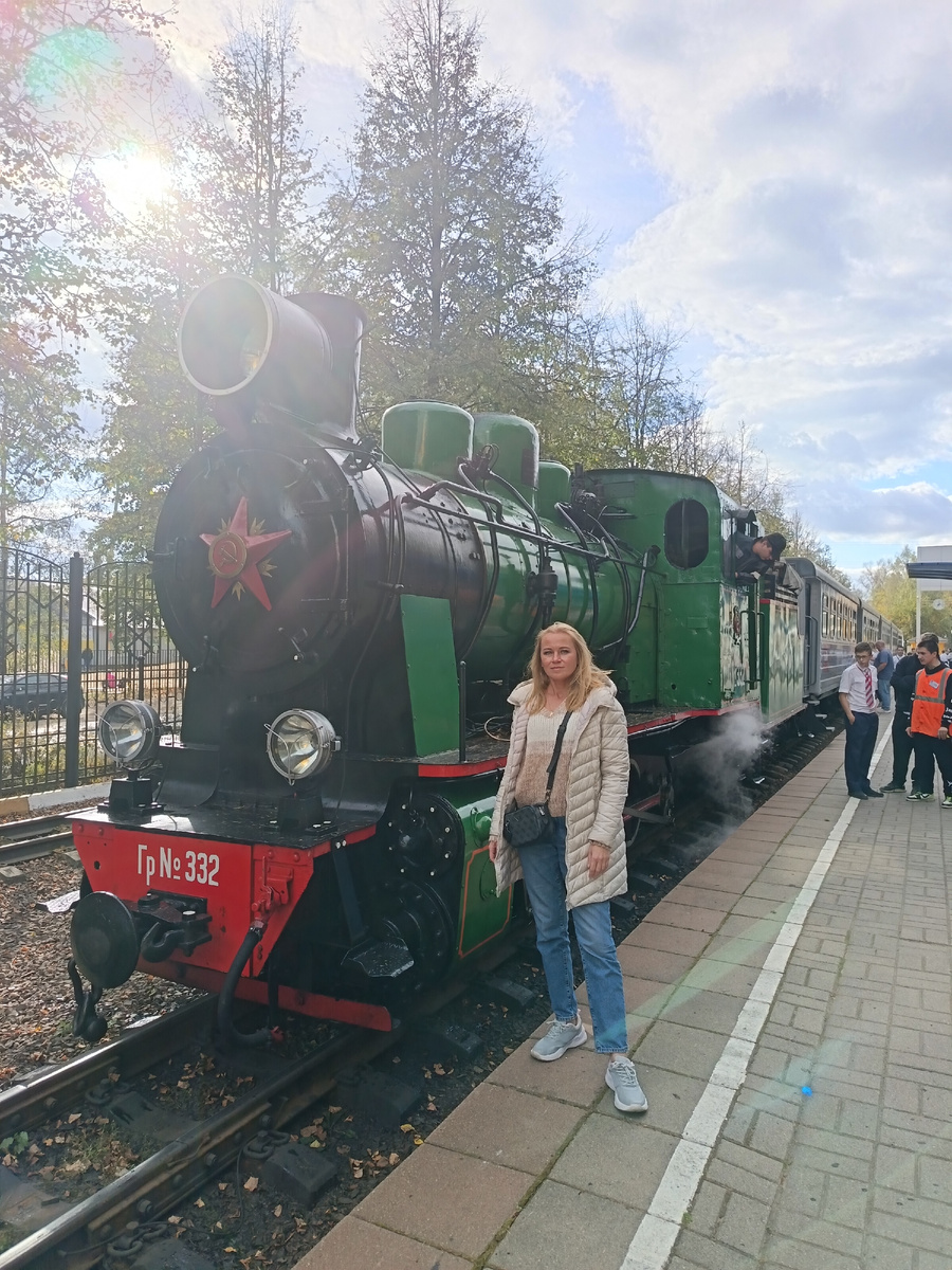 Не паровозик, а настоящий паровоз