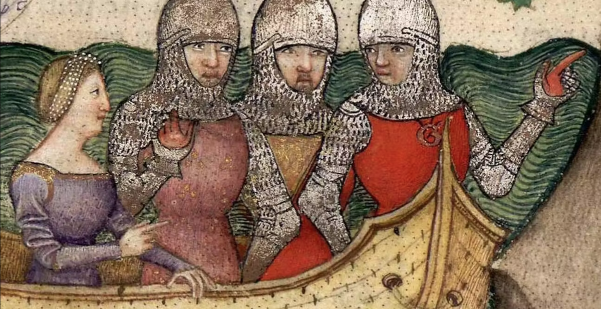 Безымянная принцесса путешествовала по Европе на корабле.