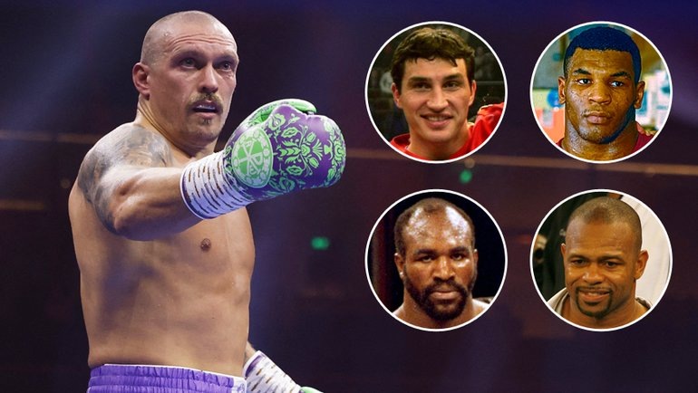    Александра Усика можно сравнить с Владимиром Кличко, Майком Тайсоном, Эвандером Холлифилдом и Роем Джонсом.Getty Images, Reuters Global Look Press