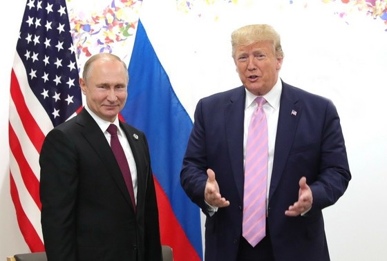    Владимир Путин и Дональд Трамп