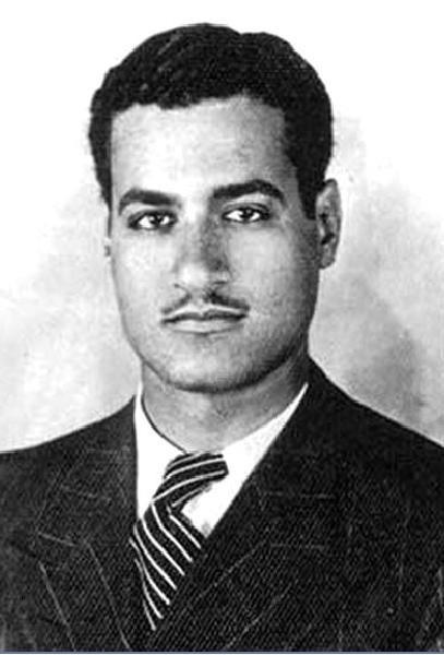 Портрет Насера в юридическом колледже, 1937 год
