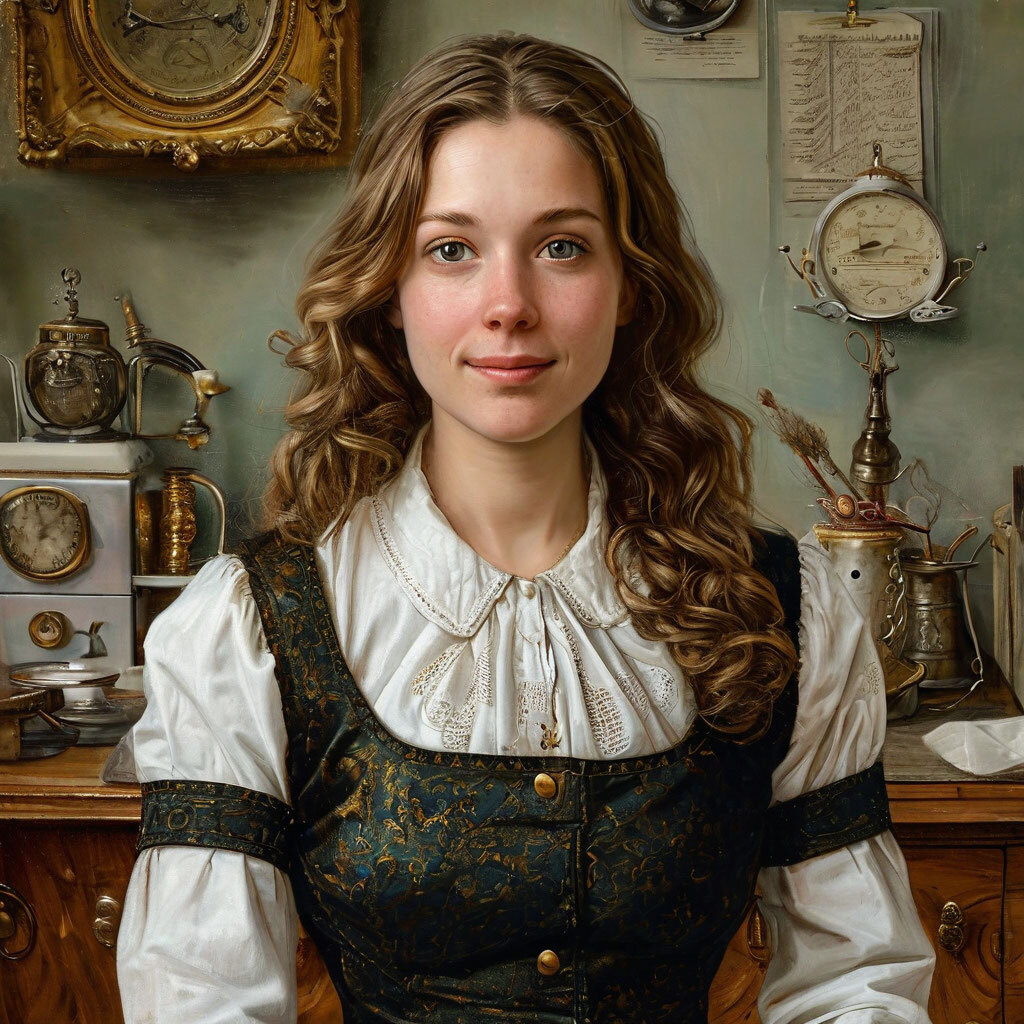 Люси Хоббс глазами ИИ