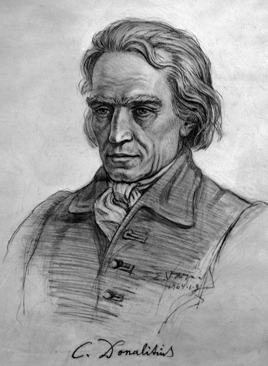 Кристионас Донелайтис © Sputnik/Борис Клинченко