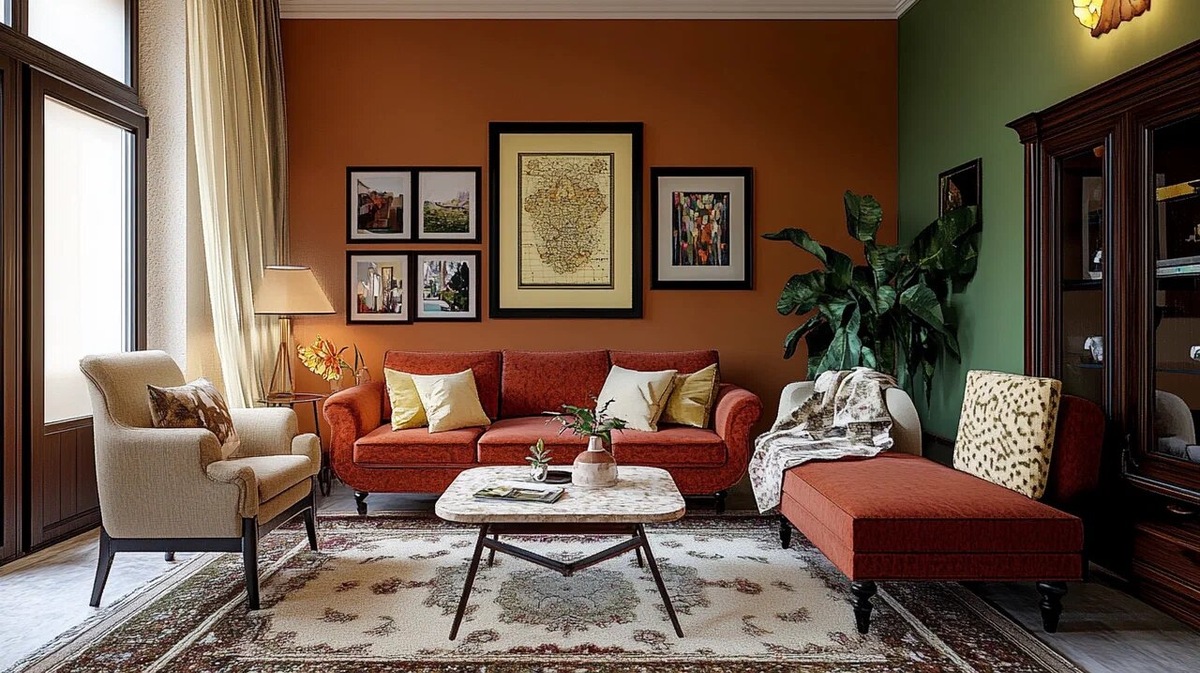 Эклектика поможет добавить яркие акценты в интерьер