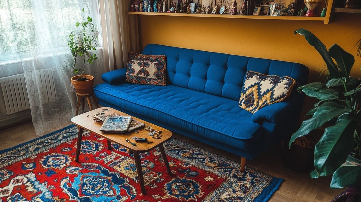 Трофеи из путешествий — важная часть эклектичного интерьера