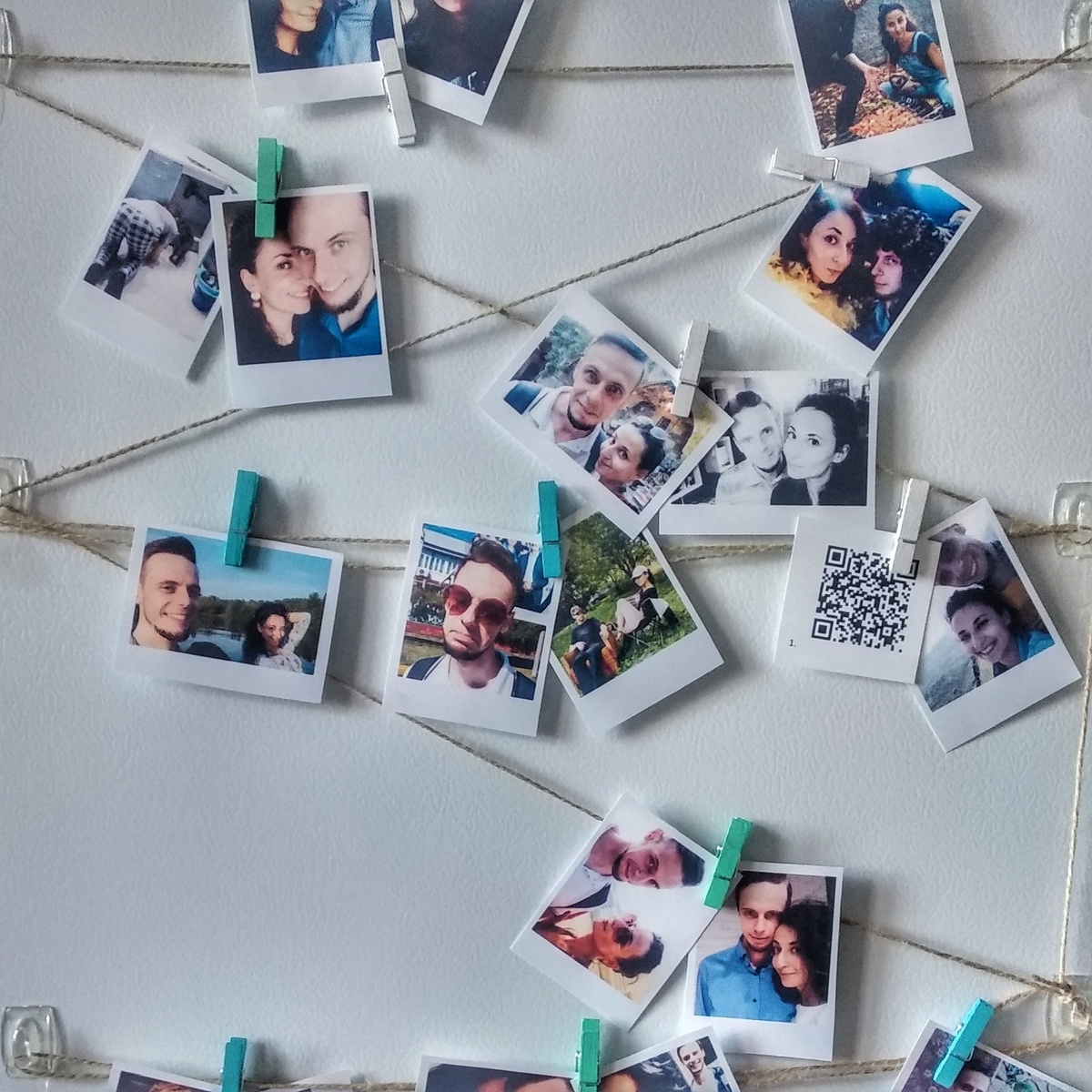 Декорация из совместных фото