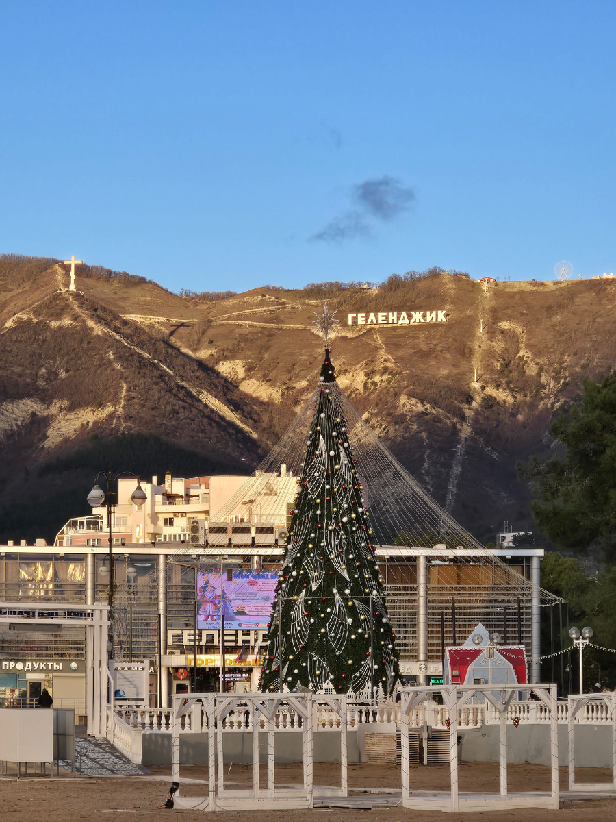 Новогоднее настроение в Геленджике