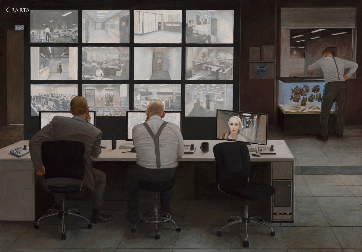 © Мария Сафронова. Охрана. Из сер. «Офис».