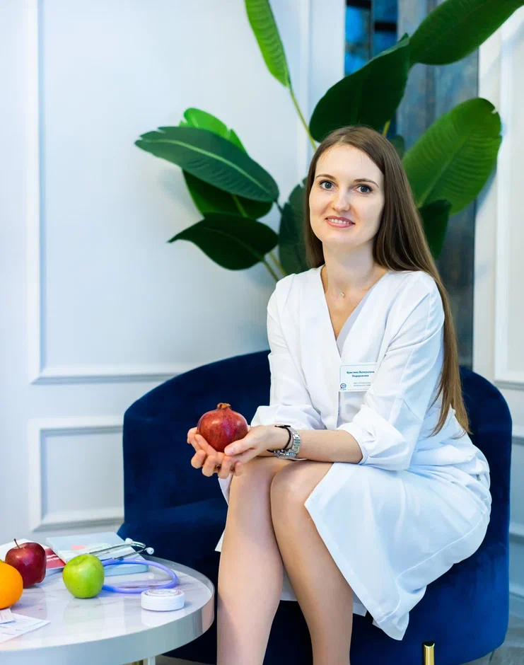 Врач-эндокринолог, нутрициолог сервиса «Алло, доктор!» Кристина Подорожнюк.