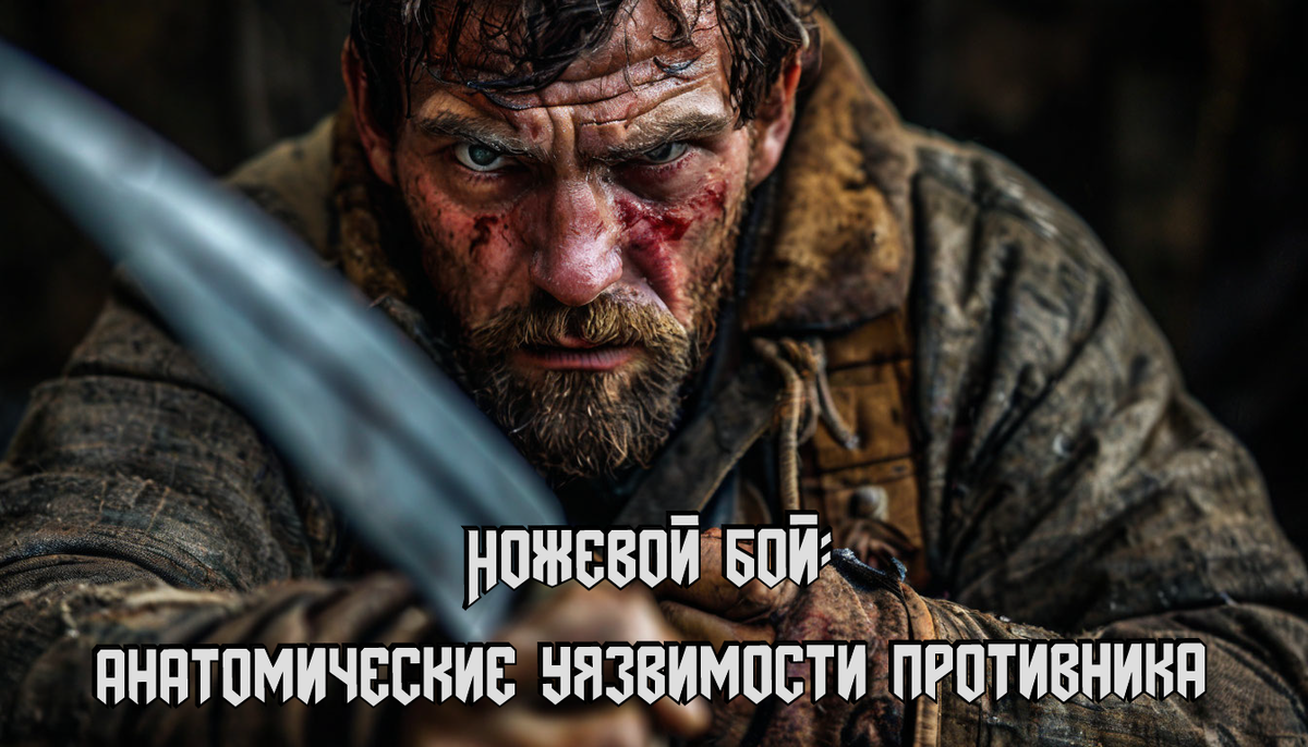 Анатомические нюансы ножевого боя: от теории к практике