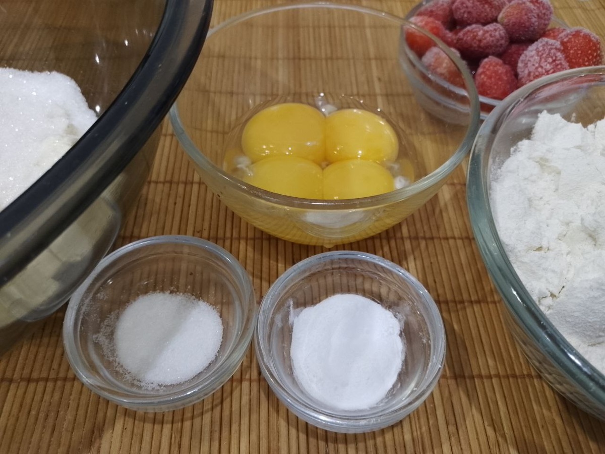 Ингредиенты для приготовления печенья