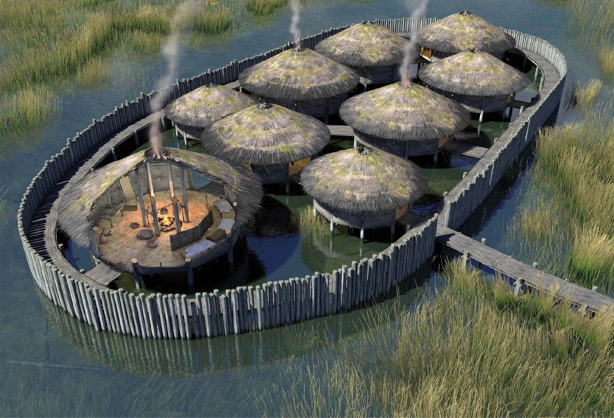 Реконструкция поселения в Маст-Фарм