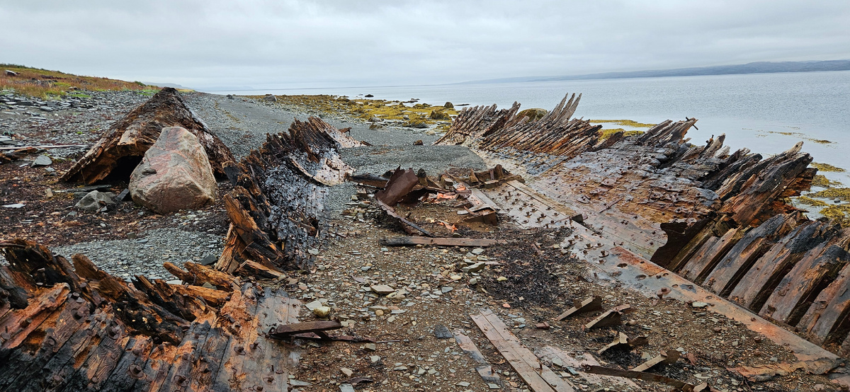 Затонувший корабль