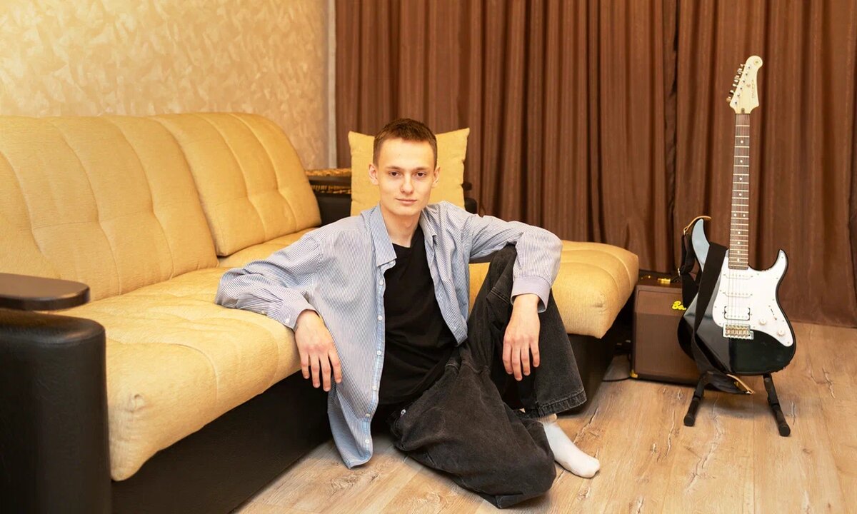 Костя Елизаров, подопечный фонда «Алёша»