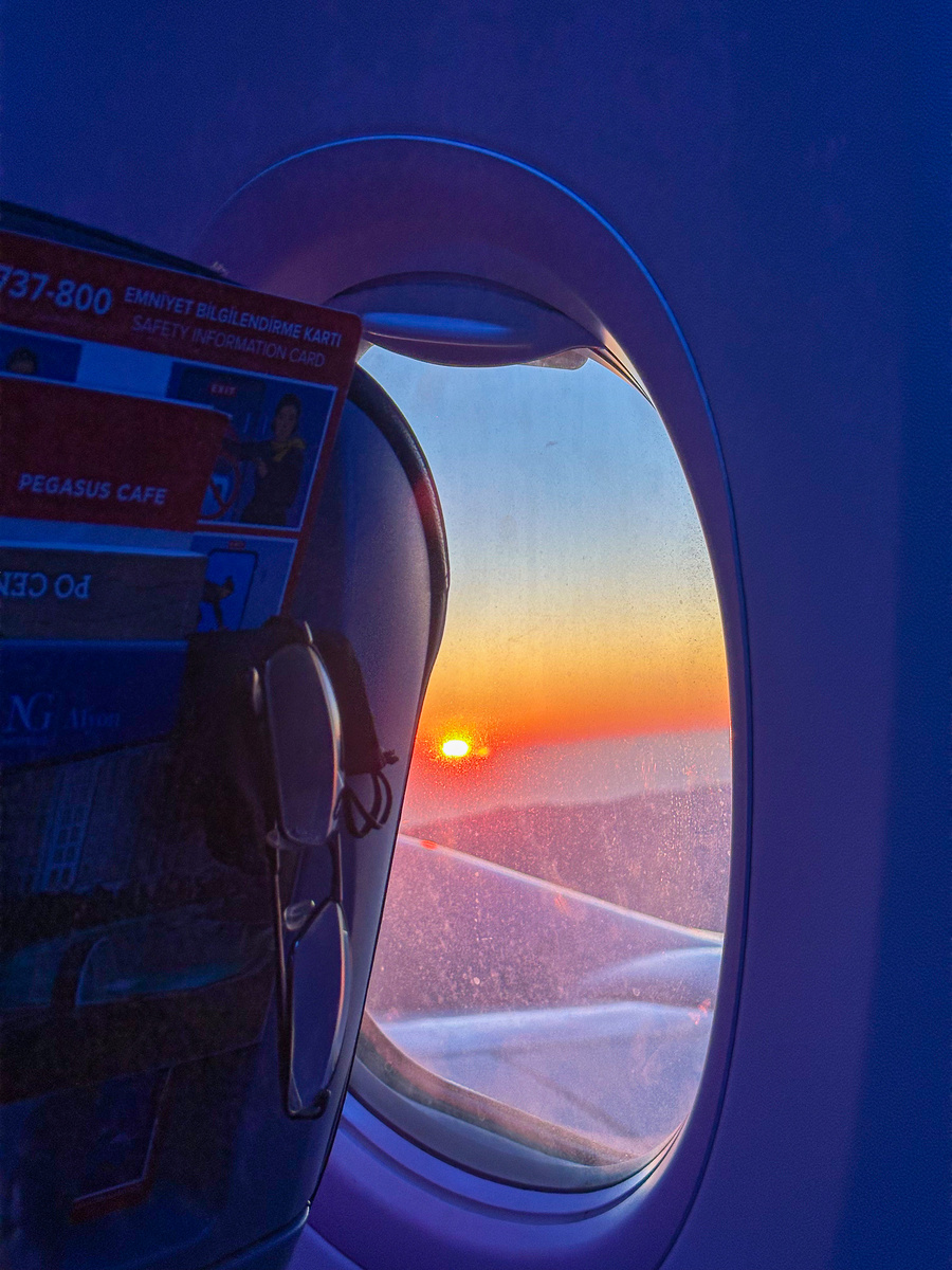 Ох уж эти завораживающие виды из окна иллюминатора!