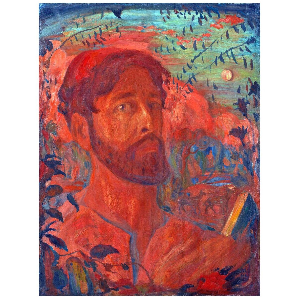 Николай Милиоти. Автопортрет. 1912. Третьяковская галерея