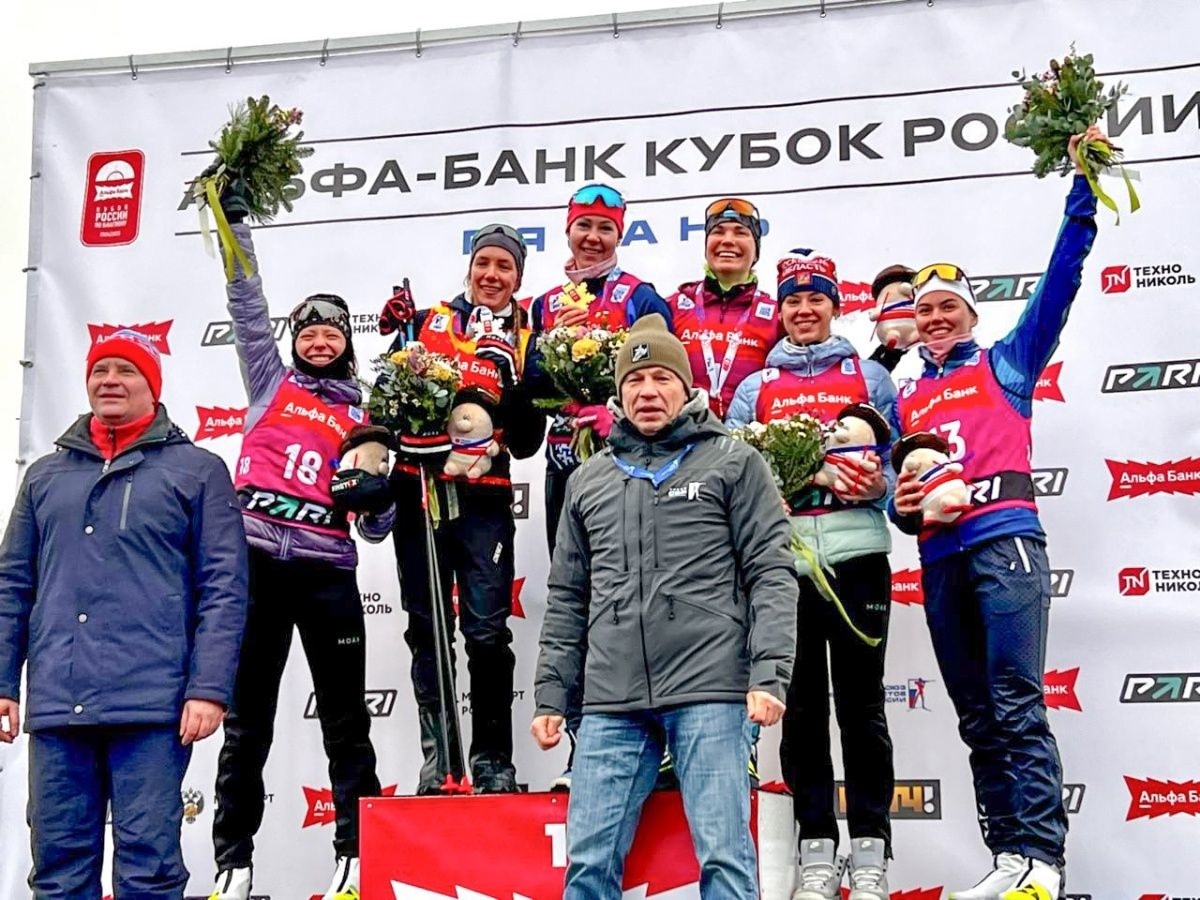    Двое югорчан попали в топ-5 в спринтах на Кубке России по биатлону в Рязани