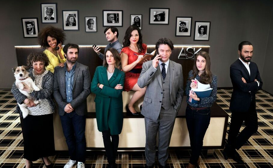 Афиша сериала "10 процентов" (фр.: "Dix pour cent"), 2015