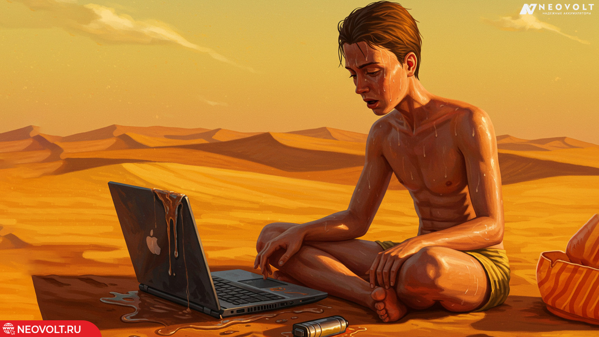 Высокая температура вредит всем — и живым, и... аккумуляторам ноутбуков.